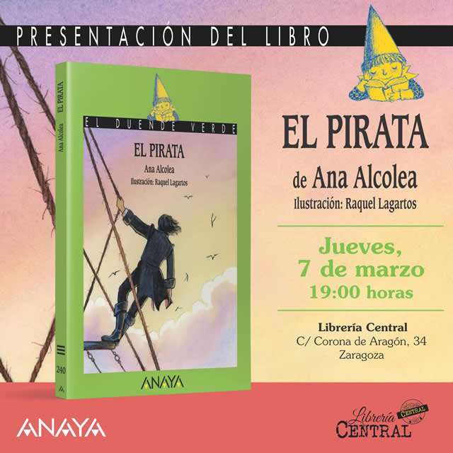 Ana Alcolea presenta 'El pirata'